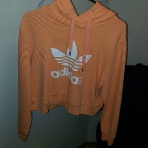 Adidas cropped hoodie